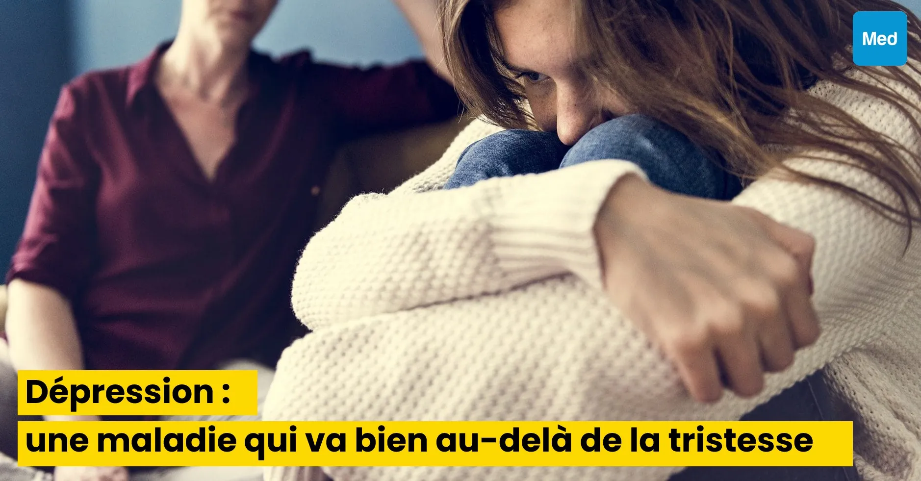 Dépression : une maladie qui va bien au-delà de la tristesse